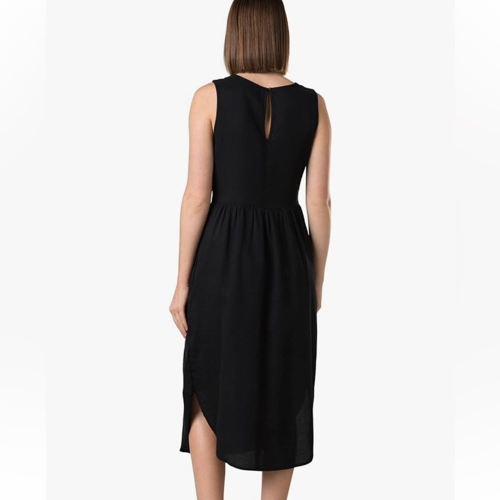 New prAna Seakissed organic cotton black Dress summer beach S - Picture 2 of 10